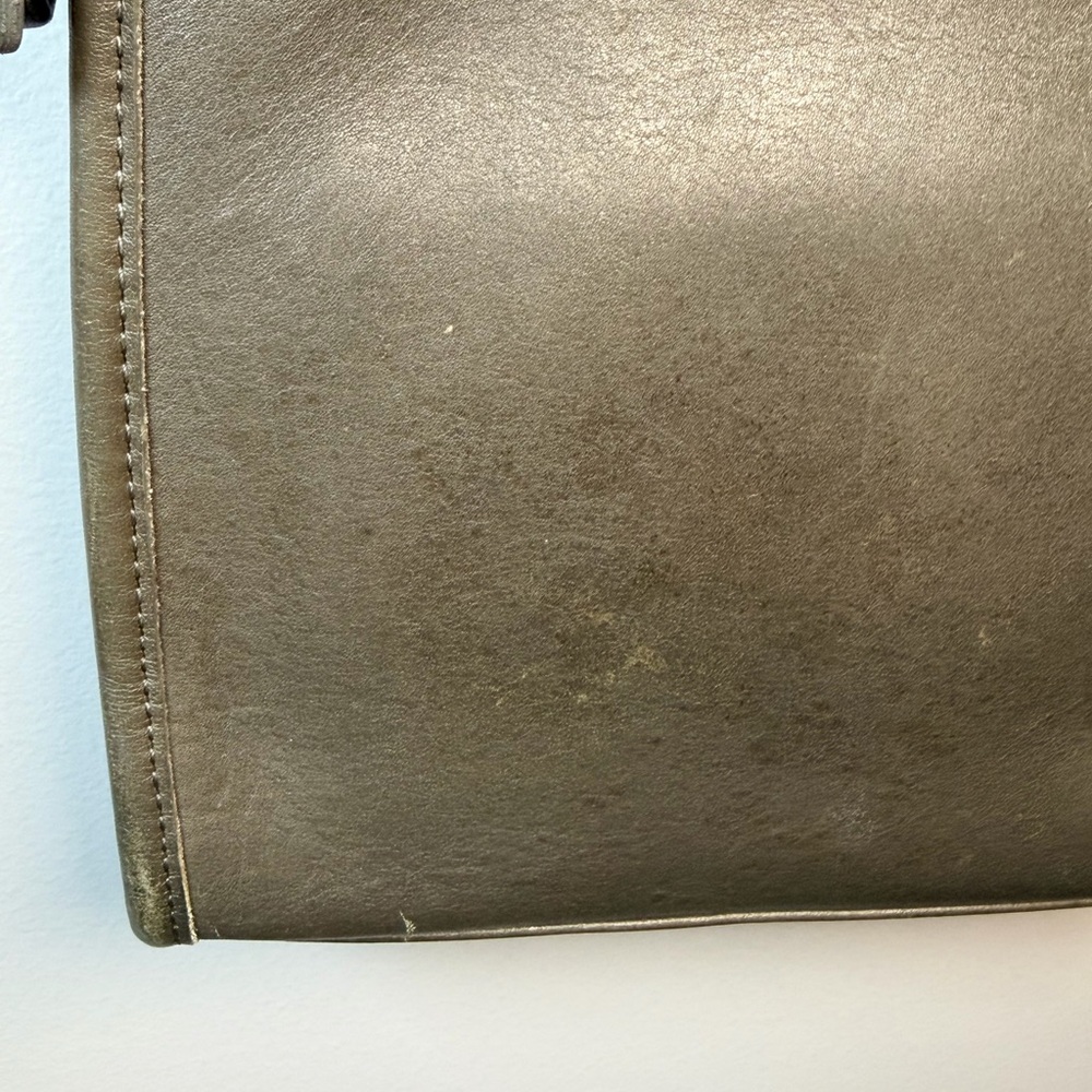 Coach Vintage Legacy Small Zip F9N 9997 Gray Silver Hardware original Hangtag - Picture 16 of 16